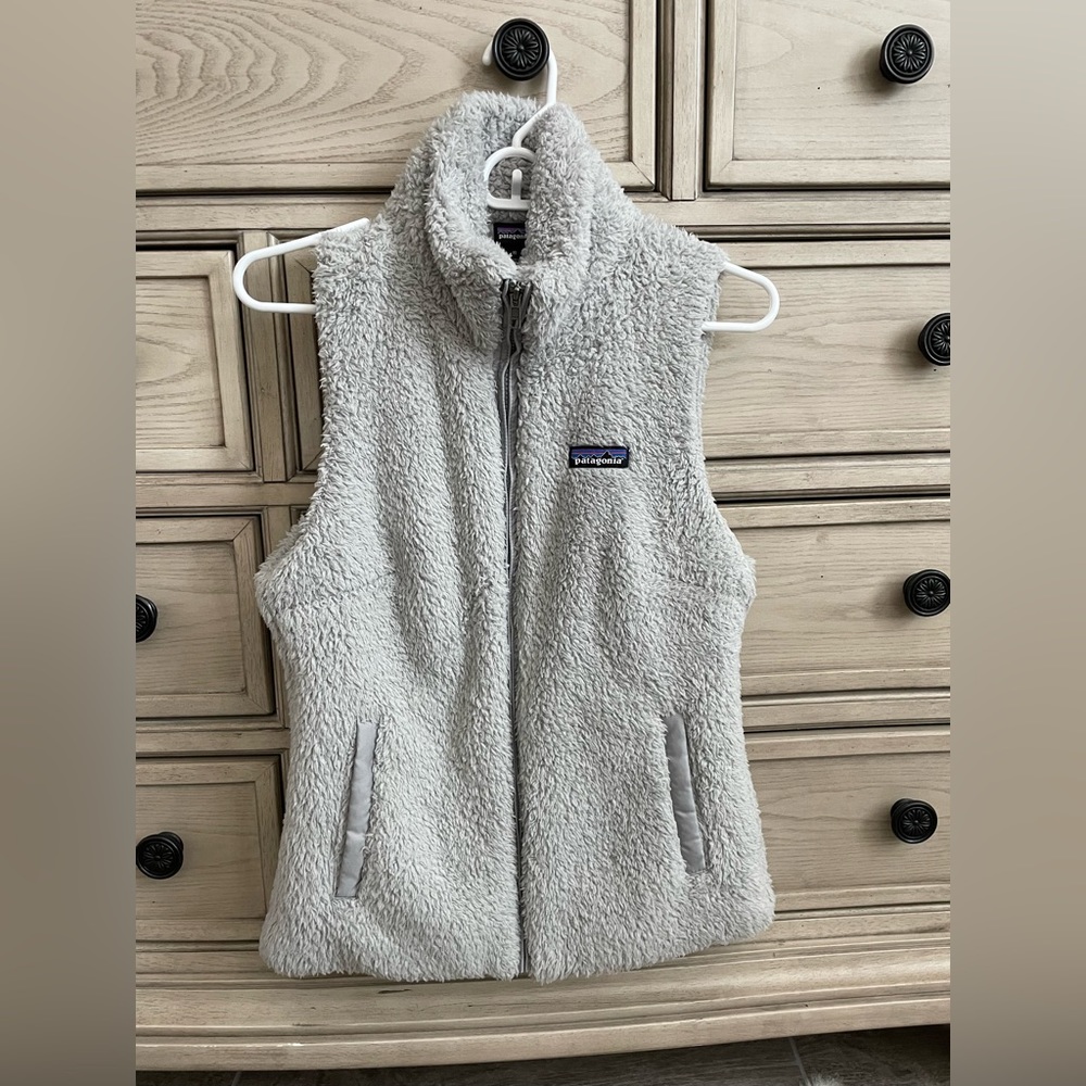 Gray Patagonia Los Gatos Fleece Vest